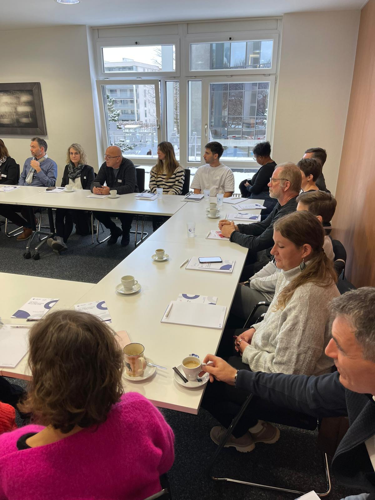 Séance des nouveaux affiliés